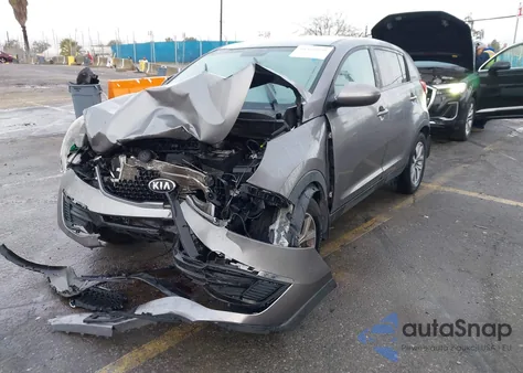 2014 Kia Sportage Lx z USA, uszkodzony, nr VIN KNDPB3AC6E7602595